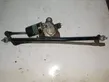 Front wiper linkage and motor