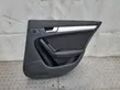 Rear door card panel trim