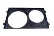 Radiator cooling fan shroud