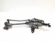 Front wiper linkage and motor