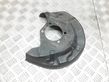 Rear brake disc plate dust cover