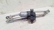 Front wiper linkage and motor