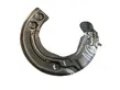 Front brake disc dust cover plate