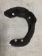 Front brake disc dust cover plate