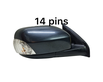 Front door electric wing mirror