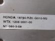 Refroidisseur de vanne EGR   18750RZ0G010M2,18750RZ0G010M2