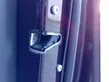 Coupe door lock (next to the handle)