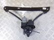 Rear door window regulator with motor