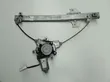 Rear door window regulator with motor