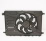 Radiator cooling fan shroud