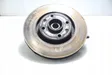 Front wheel hub spindle knuckle