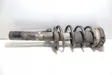 Front shock absorber with coil spring