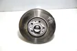 Front wheel hub spindle knuckle