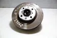 Front wheel hub spindle knuckle