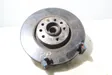 Front wheel hub spindle knuckle