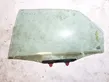 Rear door window glass