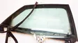 Rear door window glass