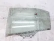 Rear door window glass