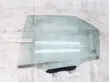 Rear door window glass