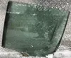 Rear door window glass