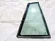 Rear vent window glass