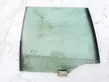 Rear door window glass