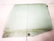 Rear door window glass