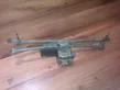 Front wiper linkage and motor