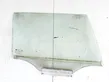 Rear door window glass