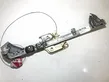 Sliding door window regulator with motor