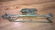 Front wiper linkage and motor