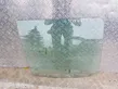 Rear door window glass