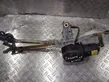 Front wiper linkage and motor