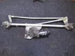 Front wiper linkage and motor