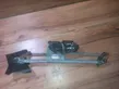 Front wiper linkage and motor