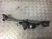 Front wiper linkage and motor