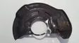 Front brake disc dust cover plate