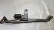 Front wiper linkage and motor