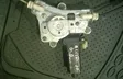 Rear door window regulator motor