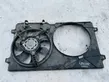 Radiator cooling fan shroud