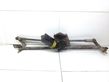 Front wiper linkage and motor