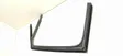 Rubber seal rear door window/glass