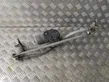 Front wiper linkage and motor