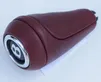 Gear lever shifter trim leather/knob