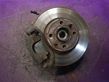 Front wheel hub spindle knuckle