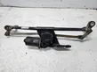 Front wiper linkage and motor