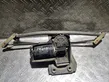 Front wiper linkage and motor