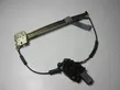 Front door window regulator with motor