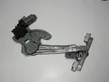 Rear door window regulator with motor