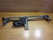 Front wiper linkage and motor